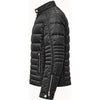 PRADA Dreieckslogo Biker Daunenjacke Schwarz Herren 163257568 [P]