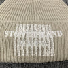 Stone Island Marina Logo Embroidered Wool Knit Beanie 123473599 [P]