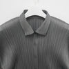 ISSEY MIYAKE Basic Long Sleeve Shirt Gray (PP67JJ105 12) 158680585 [P]