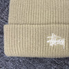 STUSSY 26SS BASIC CUFF ビーニー帽 フェイディッドタン 153571633 [P]
