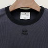 Courreges Heritage Contrast Logo T-Shirt 128847443 [P]