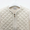 Moncler Geometric Quilted Padded Zip-Up Cardigan White 154740773 [P]