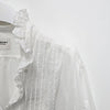 Isabel Marant 26FW LEOTA Cotton Voile Blouse White 161233034 [P]