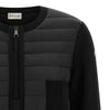 Moncler Padded Wool Zipper Cardigan Black 161507857 [P]