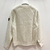 Stone Island Kids Woven Badge Terry Sweatshirt Mastic White stamp: 771660143 V0097 123765590 [P]