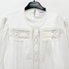 Isabel Marant Etoile Valmira Lace Linen Cotton Blouse 128846227 [P]