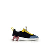HERMES Damen Bouncing Suede Sneakers Schwarz Multicolor 36.5 160158665 [P]