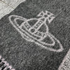 Vivienne Westwood 26FW Single ORB Reversible Scarf Anthracite (81030006 W01MK P410) 159049886 [P]