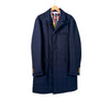 THOM BROWNE Herren Chesterfield Daunenmantel Jacke Navy 2 Größe 156825935 [P]