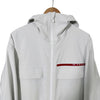 Prada Men's Gore-Tex Re-Nylon Windbreaker Coat Parka Jacket White 161835406 [P]