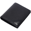 Prada Vitello Triangle Logo Bi-Fold Wallet 160344774 [P]