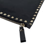 VALENTINO Rockstud Leder Clutch Bag Schwarz Medium WW2P0269 160755448 [P]