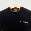 Moncler Layered Double Crew Neck Short Sleeve T-Shirt Navy Blue (8C00015 89AYY 742) 155940604 [P]