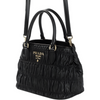 Prada Napa Gauffre Tote Shoulder Bag 160645200 [P]