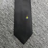 Vivienne Westwood Logo Silk Tie / Black 162618049 [P]