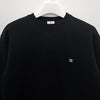 CELINE Trémoïnf Stickerei Baumwoll-Fleece Sweatshirt 161232959 [P]