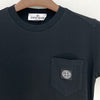 STONE ISLAND Logo-Patch-T-Shirt mit Kurzarm für Kinder 6 8 V0029 123761894 [P]