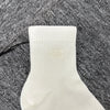 Celine Triomphe Logo Embroidered Cotton Socks White (2AT6A814X 00GT) 138316283 [P]
