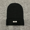 MSGM Mini-Logo-Stickmütze aus Wolle 24FW 99 (3541MDL08 237761) 123777714 [P]