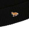 Maison Kitsune Baby Fox Black Beanie 151807437 [P]