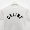 CELINE ロゴプリント半袖Tシャツ ブラック (RX0JK1407 01OB) 153767988 [P]
