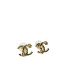 CHANEL Camellia Flower Earrings Gold ABG792 157403476 [P]