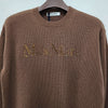 MAXMARA KASSEL Logo Woll-Cashmere Pullover Kamel (2429366163600 002) 123472139 [P]