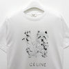 CELINE ロゴプリントオーバーサイズTシャツ 153767983 [P]