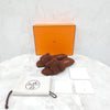 HERMES オラン シアリング スリッパ ブラウン 35.5 9989 322367 [P]