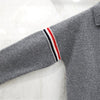 THOM BROWNE ウール カシミア コットン ループ バッグ ワーク ジャケット ライト グレー 36 5972 163158879 [P]