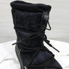 DIOR Schneebedeckte Alpen-Padding-Stiefel Schwarz Oblique 43 10444 163157764 [P]