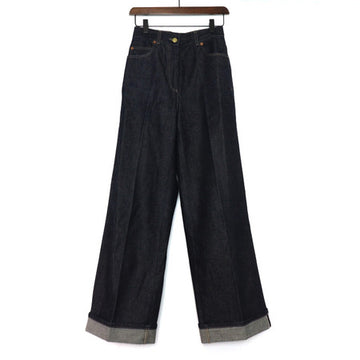 GUCCI Damen Jeans mit Horsebit-Logo 689097 AA62980 155518633 [P]