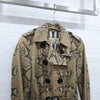 BURBERRY Schlangenleder-Print Trenchcoat 38 10282 163159270 [P]