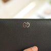 Gucci Silver Logo Long Wallet 473928 A7M0N 1000 Leather Black 138334545 [P]