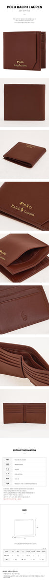 Polo Ralph Lauren Men's Two-Fold Wallet 162940498 [P]