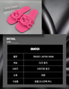 GUCCI Interlocking G Slide Sandalen Gummi 780307 158494369 [P]