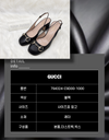 GUCCI Slingback-Hochfrontschuh Frauen Schwarz 162161019 [P]
