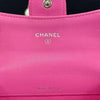 CHANEL Classic Card Wallet Pink Silver Metal AP0214 156518967 [P]