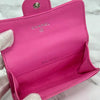 CHANEL Classic Card Wallet Pink Silver Metal AP0214 156518967 [P]