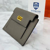 Hermes Kelly Pocket Compact Wallet Etoupe Gold 156519222 [P]