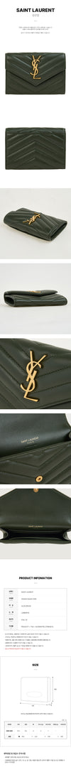 SAINT LAURENT Wallet Kassandre Matelassé FW25 152233281 [P]