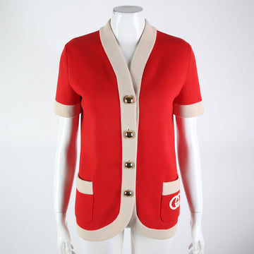GUCCI Kurzarm-Kardigan 117908