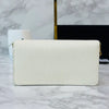 PRADA Vitello Saffiano Ketten-Crossbody Tasche Weiß 157604113 [P]