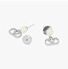 Valentino Crystal Pearl Drop Earrings 161768666 [P]