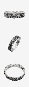 Chrome Hearts Cemetery Bangle Silver FV71DITB 162847280 [P]