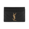 Saint Laurent Monogram Cardholder Black 423291 BOW01 1000 46488855 [P]