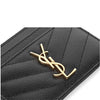 Saint Laurent Monogram Cardholder Black 423291 BOW01 1000 46488855 [P]