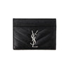 SAINT LAURENT Monogram Karteihülle mit Silberprägung 423291 BOW02 1000 45118910 [P]