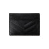 SAINT LAURENT Monogram Karteihülle mit Silberprägung 423291 BOW02 1000 45118910 [P]