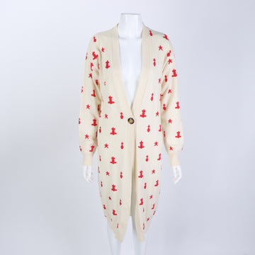 Hermes Cashmere Long Cardigan 125836